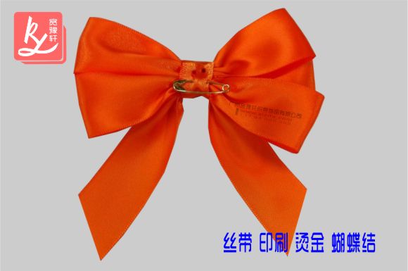 絲帶花背面效果