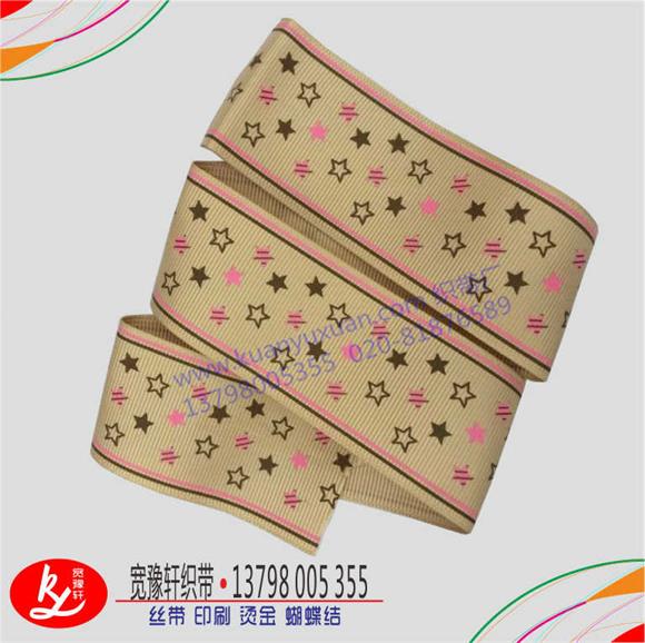 絲印印花的印刷織帶